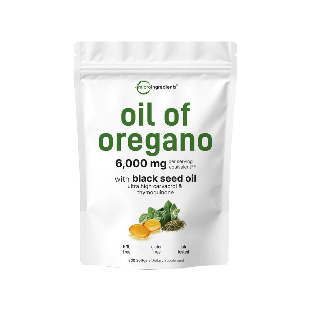 OIL OF OREGANO x90softgels 6000mg
