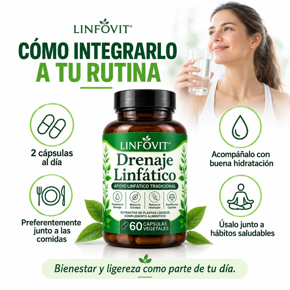 Linfovit Drenaje Linfático 60capsulas