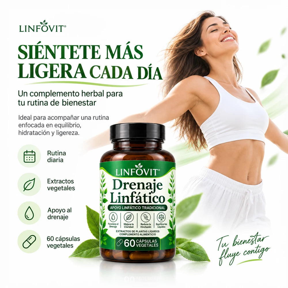 Linfovit Drenaje Linfático 60capsulas