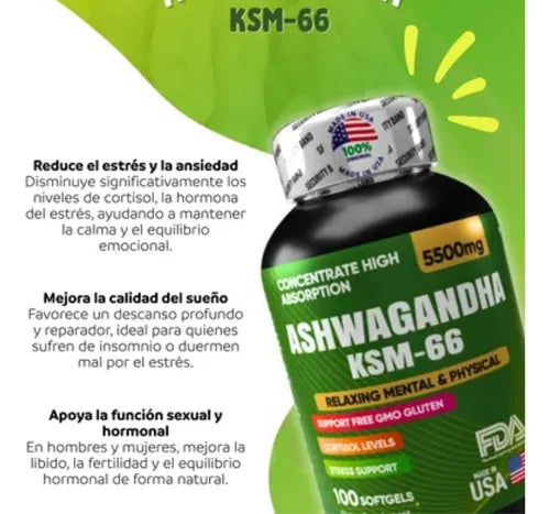 ASHWAGANDHA KSM-66