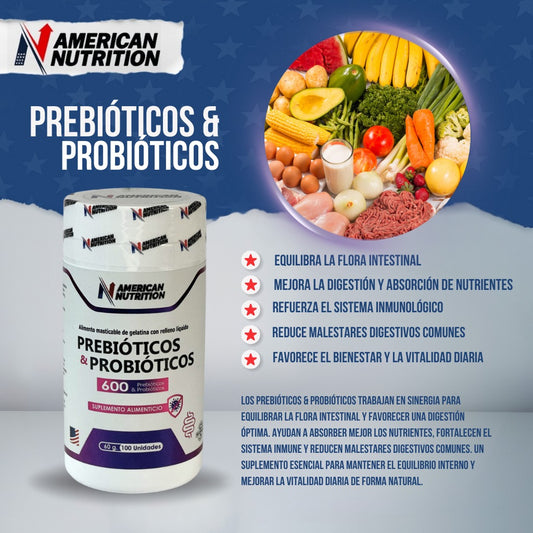 PREBIOTICOS Y PROBIOTICOS