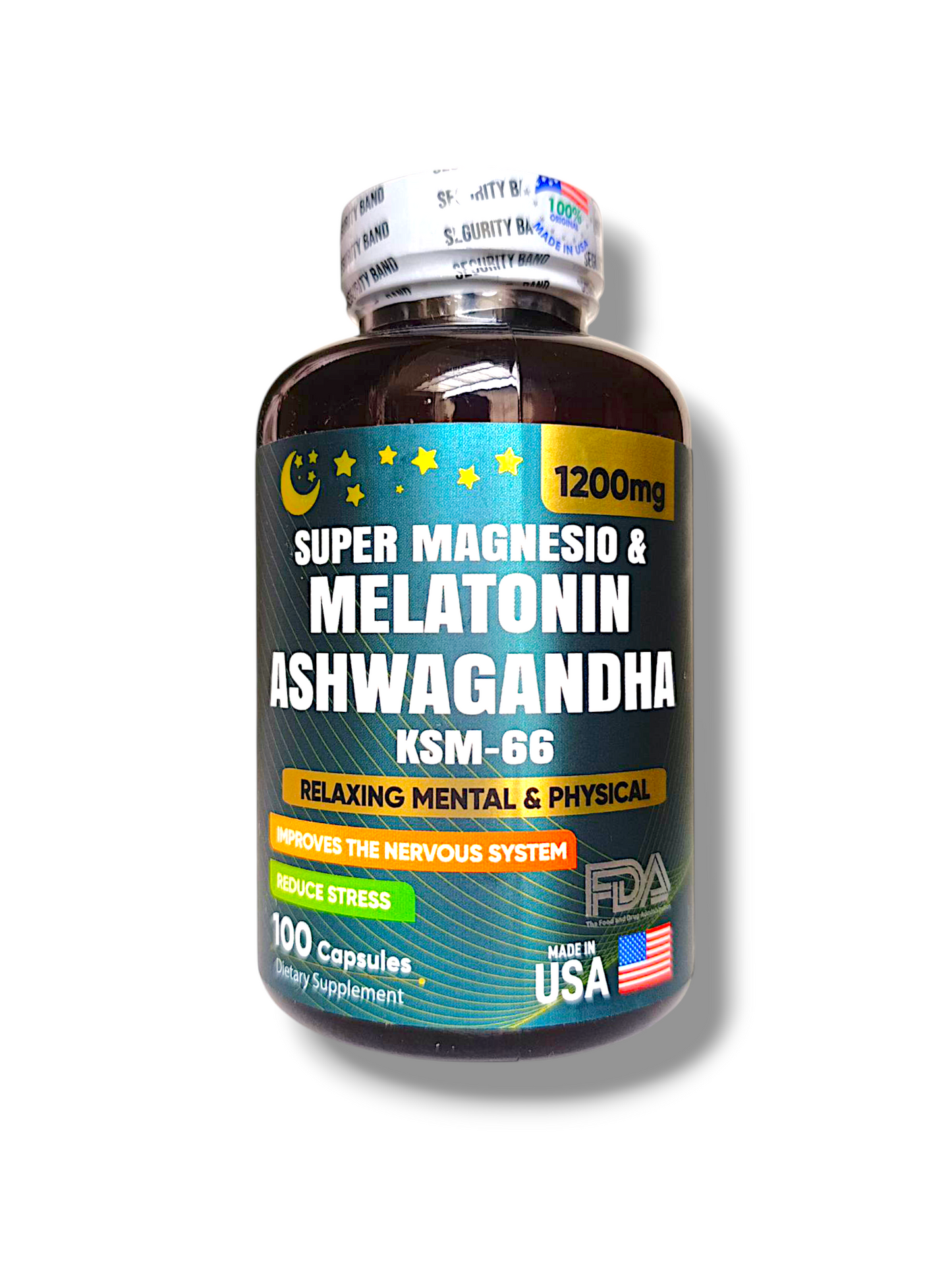 SUPER MAGNESIO & MELATONIN ASHWAGANDHA