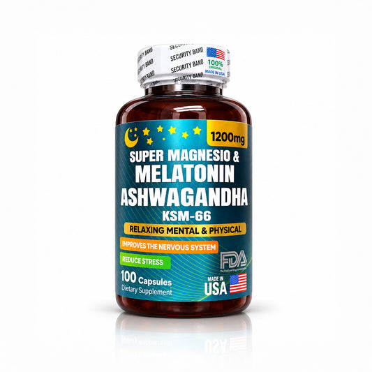 SUPER MAGNESIO & MELATONIN ASHWAGANDHA